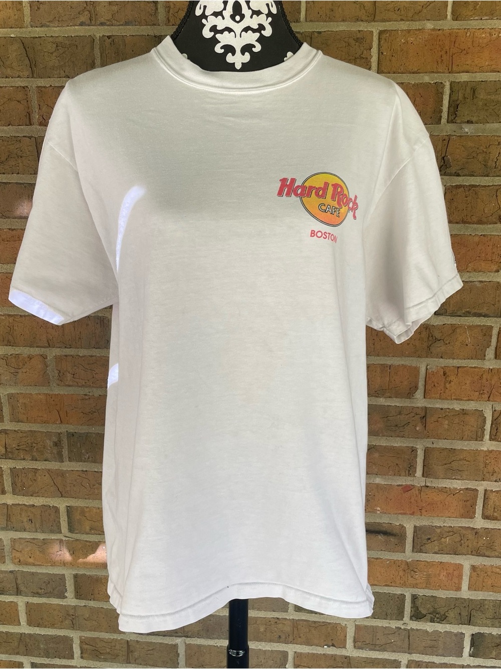 VTG 90's Y2K Hard Rock Cafe Boston Cotton Shirt Men's Large